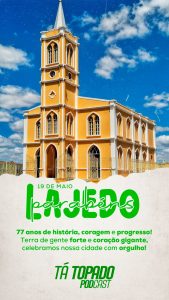 Parabéns, Lajedo! A terra do Tá Topado, do progresso e da gente forte do Agreste!