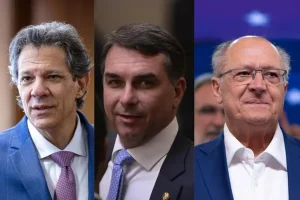 AtlasIntel: Flávio Bolsonaro perderia para Haddad e Alckmin em eventual 2º turno presidencial
