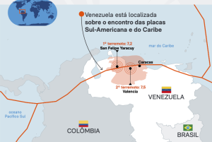 Terremotos devastam a Venezuela e expõem fragilidade geológica e infraestrutura do país